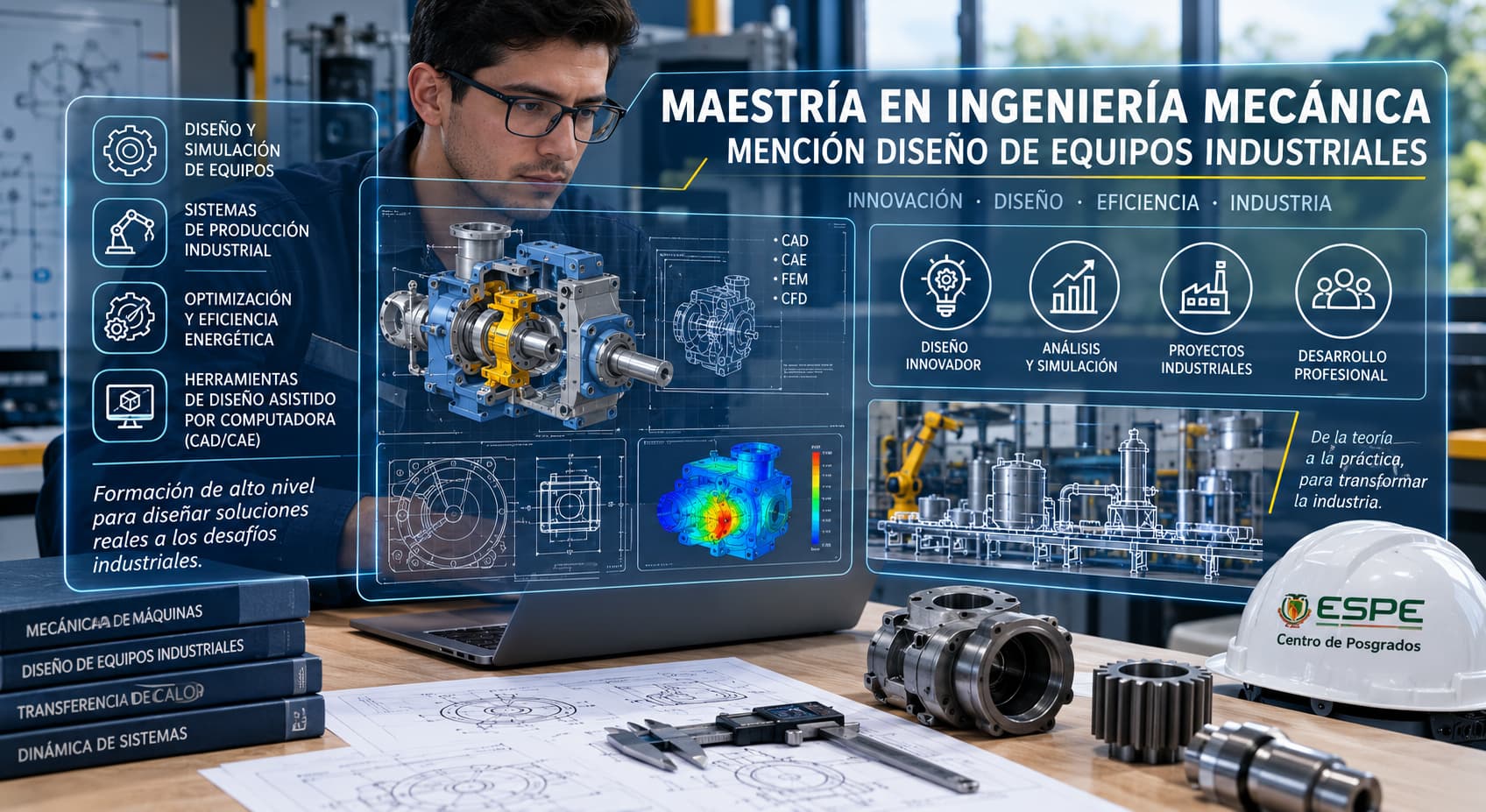 Maestría en Ingeniería Mecánica Industrial