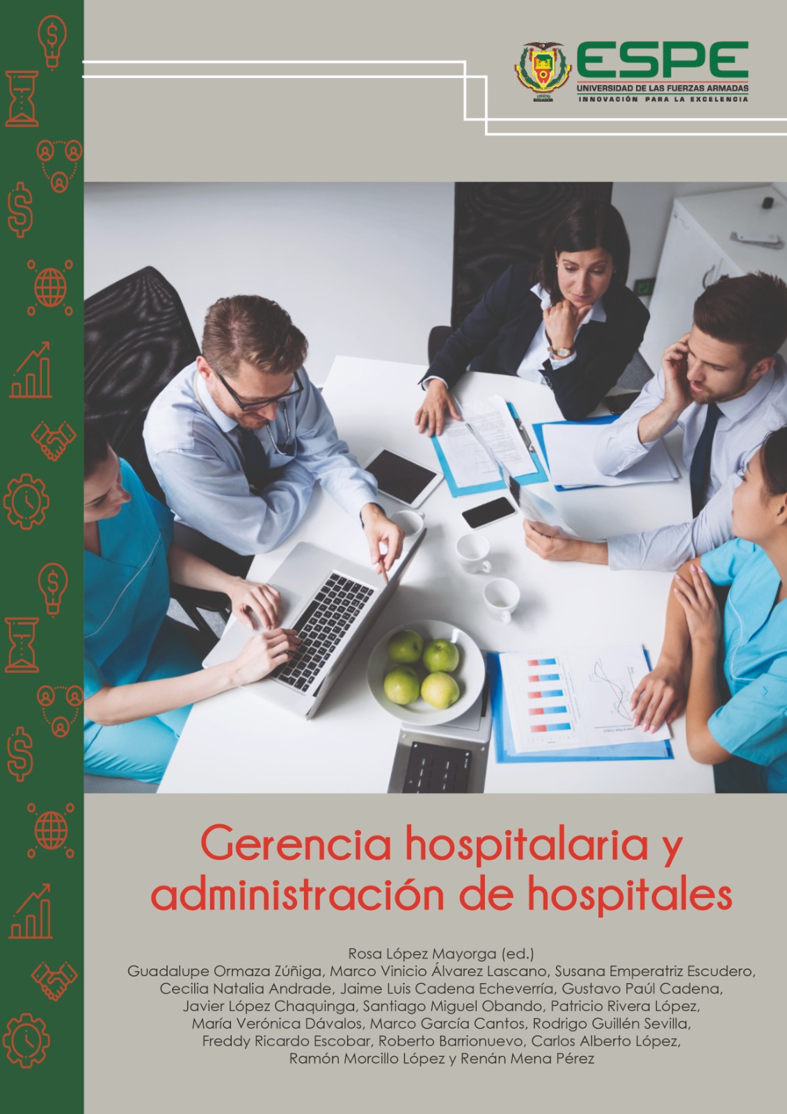 Portada libro Gerencia hospitalaria y administración de hospitales