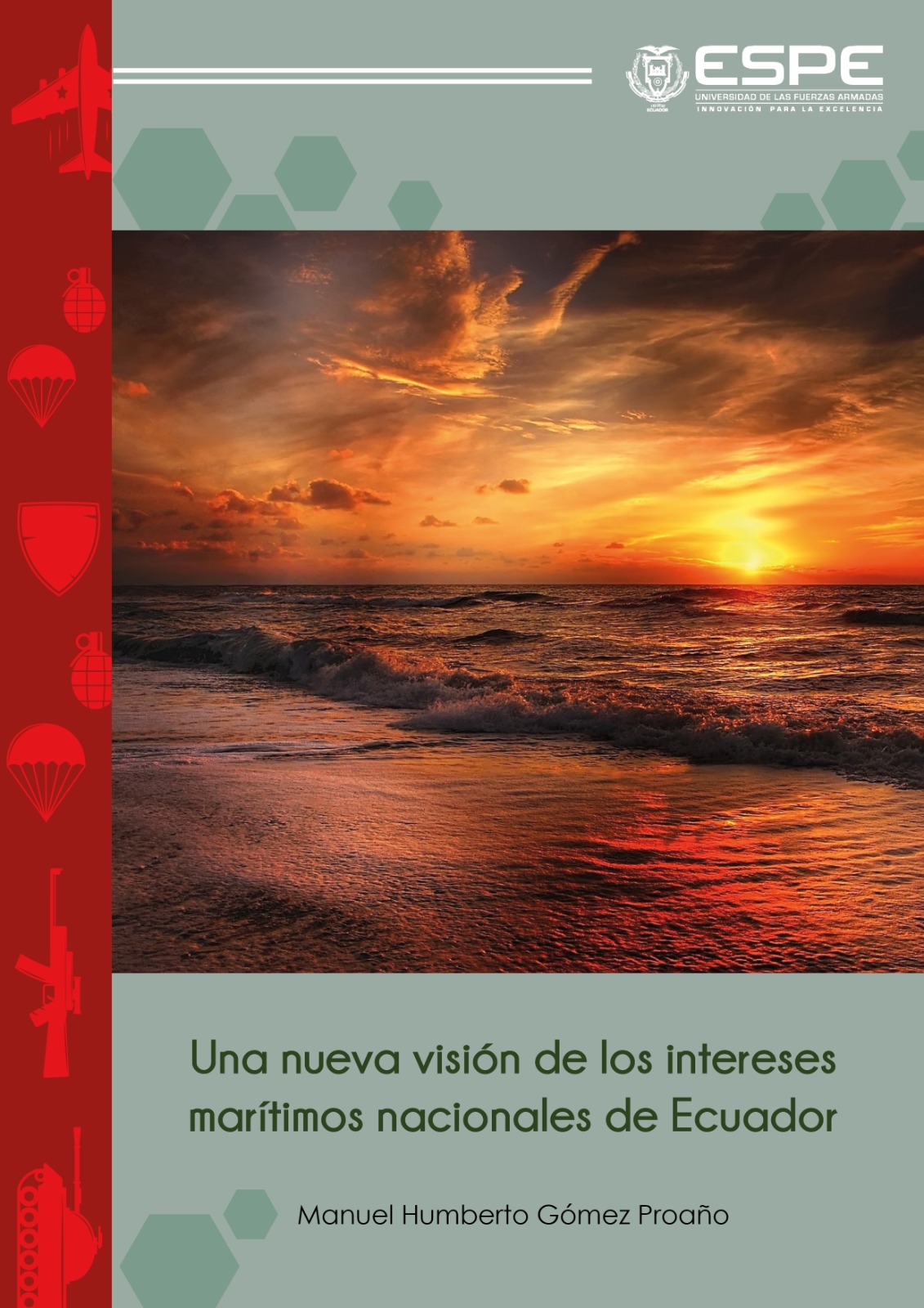 Portada Libro Una nueva visión de los interés marítimos nacionales del Ecuador